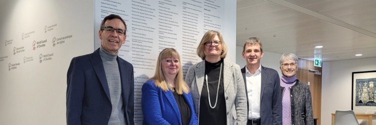 Christian Müggler, Direktorin Marianne Ejdersten, Ursula Schmitt, Roberto Rossi, Martine Schneider